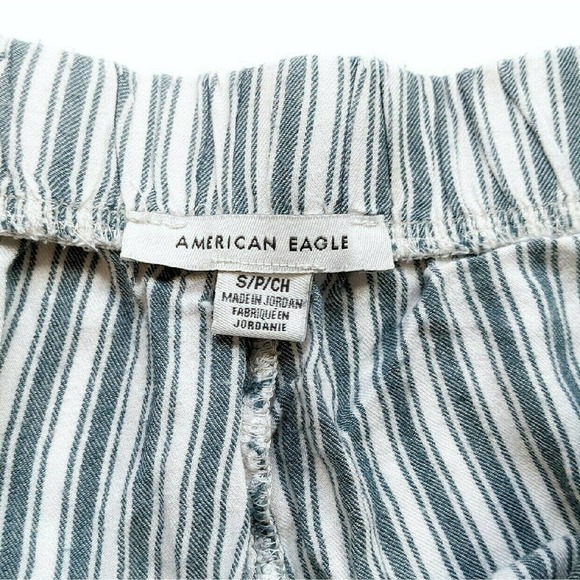 AE Ruffle Shorts Chambray Small - Picture 3 of 6